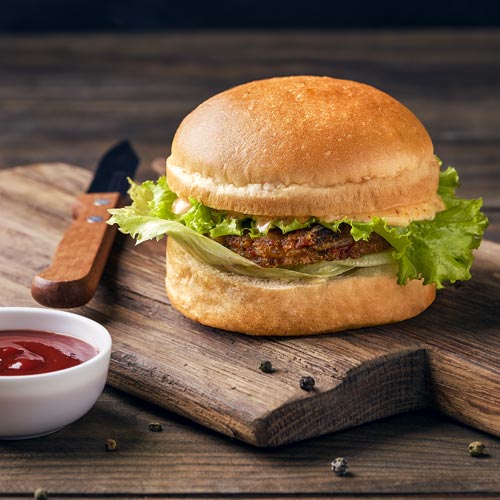 Veg Cheese Burger
