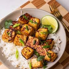 Miso-Glazed Tofu Medallions

