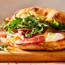 Burrata Pizza Sandwiches
